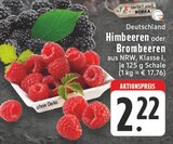 EDEKA - Himbeeren Angebot im Prospekt Himbeeren bei EDEKA im Prospekt "" für 2,22 €