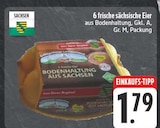 6 frische sächsische Eier Angebote bei EDEKA Leipzig für 1,79 €
