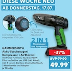 Akku-Staubsauger/Kompressor AirStorm von Hammersmith für 49,99 € bei Kaufland im Angebot Akku-Staubsauger/Kompressor AirStorm von Hammersmith im aktuellen Kaufland Prospekt
