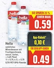 natürliches Mineralwasser von Hella im aktuellen E center Prospekt