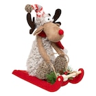 Stokomani Épinal - Promo Renne sur luge Promo Renne sur luge à 9,99 € dans le catalogue Stokomani à Épinal