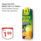 GLOBUS Landsberg - Happy Day Saft Angebot im Prospekt Happy Day Saft bei GLOBUS im Landsberg Prospekt für 1,99 €