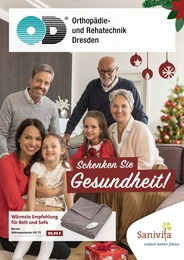 Orthopädie- und Rehatechnik Dresden GmbH Prospekt für Mittelbach mit 6 Seiten Orthopädie- und Rehatechnik Dresden GmbH Prospekt für Mittelbach: Schenken Sie Gesundheit!, 6 Seiten, 14.11.2022 - 31.01.2023