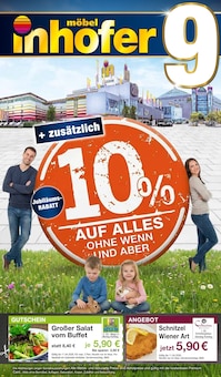 Salat im Möbel Inhofer Prospekt "95 JAHRE JUBILÄUM" mit 12 Seiten (München)