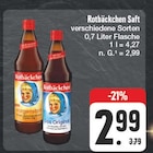 Aktuelles Saft Angebot bei EDEKA in Würzburg ab 2,99 €