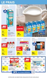Prix et réduction Danone dans le prospectus Carrefour en cours Offre Danone dans le catalogue Carrefour du moment à la page 41