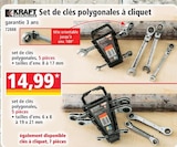 Norma Strasbourg - Promo Set de clés polygonales à cliquet Promo Set de clés polygonales à cliquet à 14,99 € dans le catalogue Norma à Strasbourg