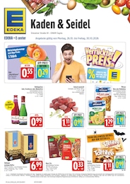 EDEKA Prospekt für Sayda mit 40 Seiten EDEKA Prospekt "Wir lieben Lebensmittel!" für Sayda, 40 Seiten, 26.10.2026 - 31.10.2026