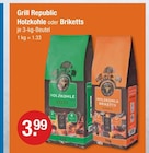 Holzkohle im Angebot bei V-Markt in Regensburg Holzkohle Angebote von Grill Republic bei V-Markt Regensburg für 3,99 €