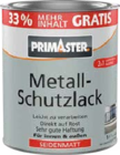Metall-Schutzlack 2in1 von Primaster im aktuellen Globus-Baumarkt Prospekt