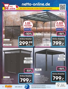 Gartenhaus im aktuellen Netto Marken-Discount Prospekt (Berlin) Gartenhaus im Netto Marken-Discount Prospekt "Aktuelle Angebote" mit 63 Seiten (Berlin)