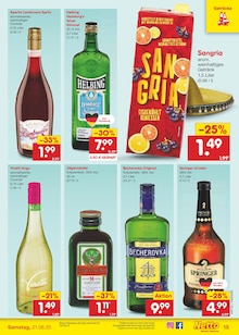 Spirituosen im Netto Marken-Discount Prospekt "Aktuelle Angebote" mit 63 Seiten (Kiel)