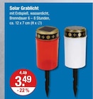 Solar Grablicht im V-Markt Prospekt Solar Grablicht von im aktuellen V-Markt Prospekt für 3,49 €