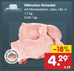 Aktuelles Hähnchen-Schenkel Angebot bei Netto Marken-Discount in Duisburg ab 4,29 €