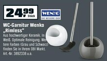 WC-Garnitur „Rimless“ bei OBI in Neuwied WC-Garnitur „Rimless“ im Angebot bei OBI Neuwied für 24,99 €