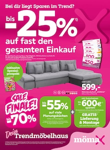 Sitzmöbel im mömax Prospekt "Bis -25% auf fast den gesamten Einkauf" mit 16 Seiten (Koblenz)