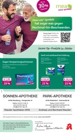 mea - meine apotheke Apotheken Prospekt der aktuellen Woche mit 4 Seiten, gültig von 01.10.2026 bis 31.10.2026, in Büdelsdorf und Umgebung Aktueller mea - meine apotheke Apotheken Prospekt in Büdelsdorf und Umgebung, "Unsere September-Angebote" mit 4 Seiten, 01.10.2026 - 31.10.2026