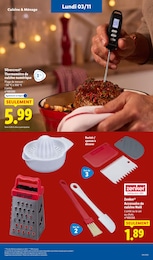 Prix et réduction Thermomètre dans le prospectus Lidl en cours Offre Thermomètre dans le catalogue Lidl du moment à la page 70