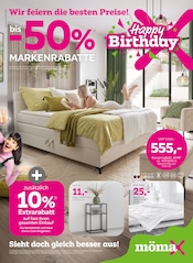 Regal im mömax Prospekt in Rosenheim Aktueller mömax Prospekt mit Regal, "Happy Birthday", Seite 1