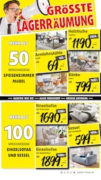 Polstermöbel Fischer Sessel im Prospekt 