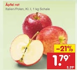 Aktuelle Äpfel Angebote bei Netto Marken-Discount in Bochum Aktuelles Äpfel rot Angebot bei Netto Marken-Discount in Bochum ab 1,79 €