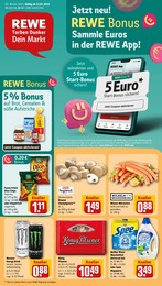 REWE Prospekt "Dein Markt", 32 Seiten, 13.01.2025 - 13.01.2025 Aktueller REWE Prospekt, "Dein Markt", mit Angeboten der Woche, gültig von 13.01.2025 bis 13.01.2025