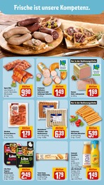Grillwurst Angebot im aktuellen REWE Prospekt auf Seite 15