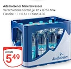 Aktuelles Mineralwasser Angebot bei GLOBUS in Mannheim ab 5,49 €
