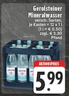 Mineralwasser Angebote von Gerolsteiner bei E center Gütersloh für 5,99 €