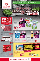 Milchprodukte Angebot im aktuellen Selgros Prospekt auf Seite 1