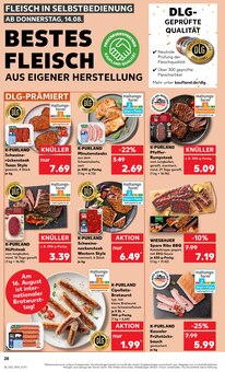Grillfleisch im Kaufland Prospekt "KNÜLLER" mit 58 Seiten (Halle (Saale))