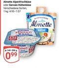 Alpenfrischkäse von Almette für 0,99 € bei GLOBUS im Angebot Alpenfrischkäse von Almette im aktuellen GLOBUS Prospekt