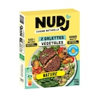 Galette végétale bio - NUDJ en promo chez Carrefour Galette végétale bio - NUDJ dans le catalogue Carrefour