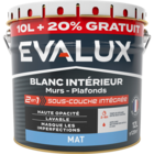Peinture blanche 2 en 1 sous couche-intégrée
10 l + 20% gratuit - Brico Dépôt à Narbonne Peinture blanche 2 en 1 sous couche-intégrée
10 l + 20% gratuit en promo chez Brico Dépôt Narbonne à 44,90 €