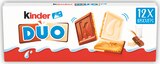 Biscuits Duo chocolat au lait et blanc - Kinder dans le catalogue Intermarché