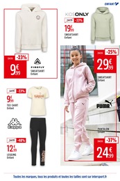 Prix et réduction Kappa dans le prospectus Intersport en cours Offre Kappa dans le catalogue Intersport du moment à la page 13