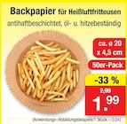 Backpapier für Heißluftfritteusen im Angebot bei Zimmermann in Wolfsburg Backpapier für Heißluftfritteusen Angebote bei Zimmermann Wolfsburg für 1,99 €