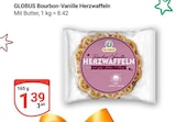 Bourbon-Vanille Herzwaffeln Angebote von Globus bei GLOBUS Erfurt für 1,39 €