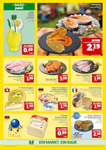 Lachs im aktuellen Marktkauf Prospekt (Leipzig) Lachs im Marktkauf Prospekt "AUSWAHL RIESIG, PREISE NIEDRIG" mit 44 Seiten (Leipzig)