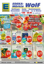 EDEKA Prospekt für Mettingen mit 24 Seiten EDEKA Prospekt für Mettingen: "Aktuelle Angebote", 24 Seiten, 20.10.2025 - 25.10.2025