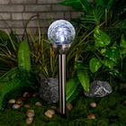 BORNE SOLAIRE EN VERRE H.38cm - GARDENSTAR en promo chez Auchan Hypermarché Rezé à 2,99 €