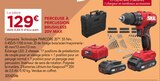 Promo Perceuse à percussion Brushless 20V Max à 129,00 € dans le catalogue Gedimat à Levallois-Perret