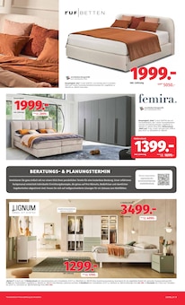 Boxspringbett im aktuellen Segmüller Prospekt (München) Boxspringbett im Segmüller Prospekt "Zum Glück gibt’s Segmüller - Segmüller Select" mit 8 Seiten (München)
