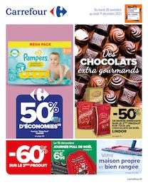Catalogue Supermarchés Carrefour en cours à Décines-Charpieu et alentours, Carrefour, 66 pages, 28/11/2023 - 11/12/2023