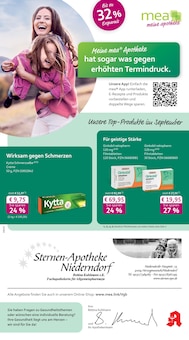 mea - meine apotheke Prospekt Unsere September-Angebote mit 4 Seiten