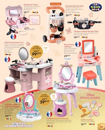 Prix et réduction Coiffeuse dans le prospectus La Grande Récré en cours Offre Coiffeuse dans le catalogue La Grande Récré du moment à la page 157