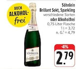 Brillant Sparkling bei nah und gut im Prospekt "" für 2,79 €