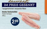 Alaska Seelachs im V-Markt Prospekt Alaska Seelachsfilet im aktuellen V-Markt Prospekt für 2,49 €