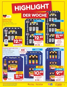 Bier im aktuellen Netto Marken-Discount Prospekt (Neu Ulm) Bier im Netto Marken-Discount Prospekt "Aktuelle Angebote" mit 64 Seiten (Neu Ulm)