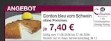 Cordon bleu vom Schwein von  im aktuellen Möbel Inhofer Prospekt für 7,40 €